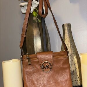 Michael Kors Tan Crossbody Bag